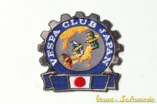 Aufnäher vespa club japan - aufnäher, "vespa