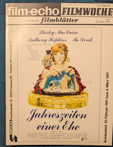 Filmecho filmwoche ausgabe - filmecho, /