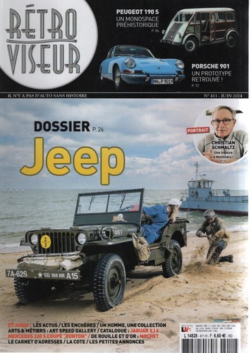 Spiegel 411 jeep - porsche, 901