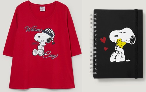 Peanuts snoopy shirt rot - peanuts, gr