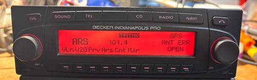 Becker indianapolis pro - indianapolis, radio