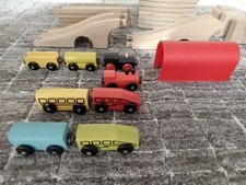 IKEA LILLABO Holzeisenbahn Set 36-tlg.