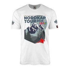 T-Shirt Nordkap Tour 2025 Alfashirt Dänemark Schweden Norwegen Nordic #46624