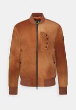 NEW BELSTAFF PARAMETER WAVE DYE GRAPH AMBER BOMBER JACKET SIZE 54(XXL)