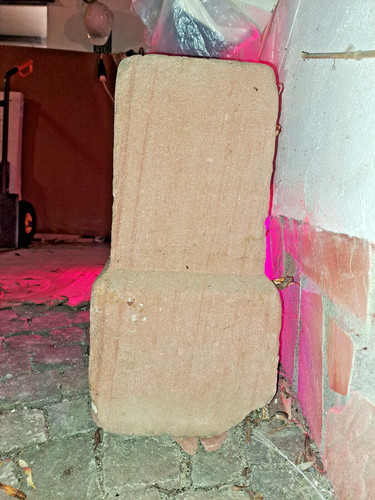 Großer buntsandstein sockel - großer,