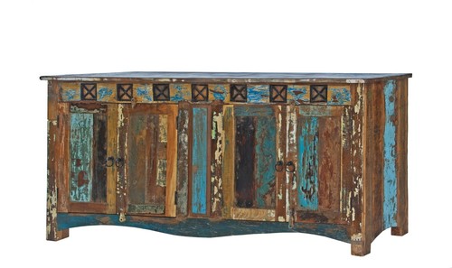 Massivholz Sideboard Altholz