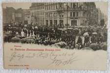 AK  Dresden Festzug 13. Deutsches Bundesschießen 1900