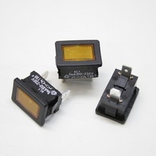 Kontrollleuchte Signalleuchte Signal Anzeige Lampe Warnlampe Rot Gelb Grün Weiß