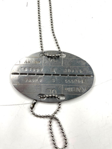 Bundeswehr erkennungsmarke dog - bundeswehr,