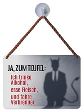 Kulthänger Blechschild - JA -