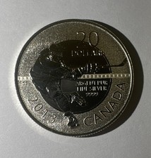 Silbermünze - Canada 2013, 20 Dollar, Feinsilber .9999, sehr schön