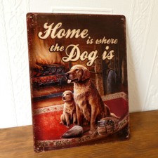 Blechschild Metallschild Home