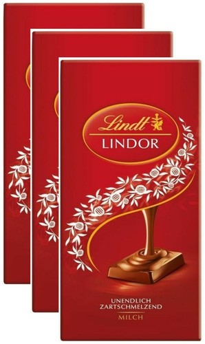 Lindt lindor milch vollmilch - lindor,