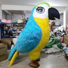 Aufblasbares Papageien Kostüm