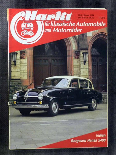 Oldtimer markt januar 1984 - oldtimer,