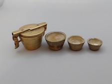 Altes 4-teiliges Bechergewicht