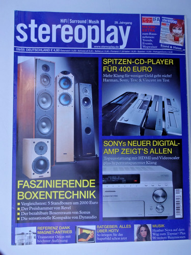 Stereoplay marantz sa - stereoplay, 9/05,marantz