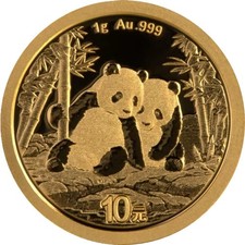Goldmünze China Panda 2026 -