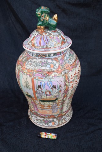 Porzellan deckelvase china - porzellan, deckelvase-china