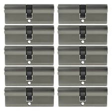 10x Profilzylinder 90mm 45/45