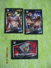 Trading Card Sammel Karten - THEN NOW FOREVER - 3 Stück SLAM ATTAX WRESTLING