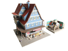 Vollmer Supermarkt mit Inneneinrichtung  29253 H0 Gebäude Häuser Haus ---- CM 62