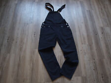 LEVIS DAMEN 3/4 LATZHOSE GR. S (CA. W31) ANTHRAZIT OVERALL GUTTER ZUSTAND