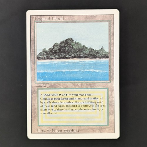 Mtg tropical island - mtg,