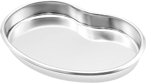 Edelstahl nierenschale curved - edelstahl,