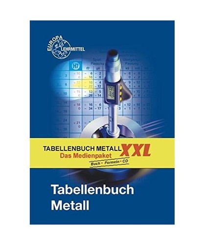 Tabellenbuch metall xxl das - tabellenbuch,