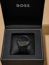 Hugo Boss Herrenuhr Schwarz HB.313.1.34.3022 Edelstahl Armbanduhr