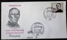BRD Ersttagsbrief FDC Mi.-Nr. 477 Adolf Kolping (931)
