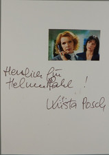 Autogramm deutsche TV- und