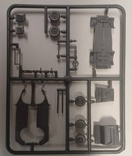 1:48 VW Kübelwagen  Bandai nur Plastikteile extrem selten