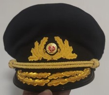 Mütze DDR Marine General/Admiral REPRO NVA VOLKSMARINE GENERALSCHIRMMÜTZE