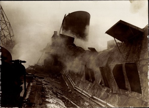 Foto brandkatastrophe dampfer - foto,