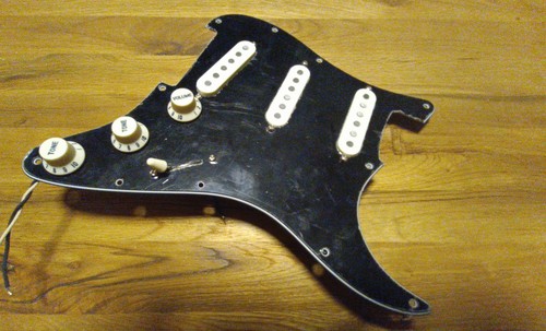 Sss pickguard loaded - pickguard,