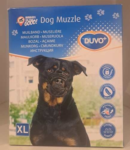 Duvo hunde maulkorb gummi - hunde,
