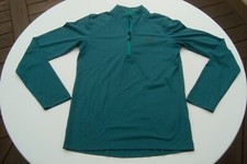 Asics Damen LAUFSHIRT FUNKTIONSSHIRT grün Langarm Basics-T-SHIRT Gr. S