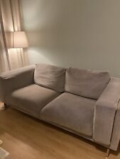 Nockeby | 2er-Sofa | Hellgrau | Ikea | gebraucht