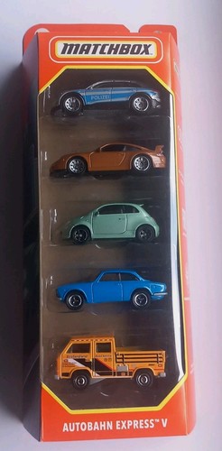 Matchbox 5pack autobahn - 5pack,