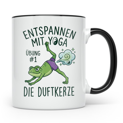 Yoga frosch tasse - frosch, 'die