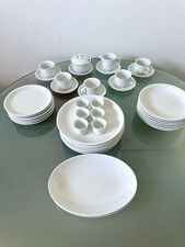 Hochwertiges Rosenthal Thomas Geschirrset "Trend Weiß" – Komplettpaket