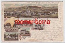 73757 Ak Lithographie Gruss aus Lobendau Deutschböhmen 1899