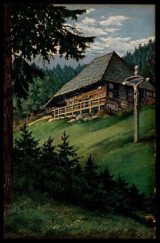 Schwarzwald künstlerkarte - schwarzwald,