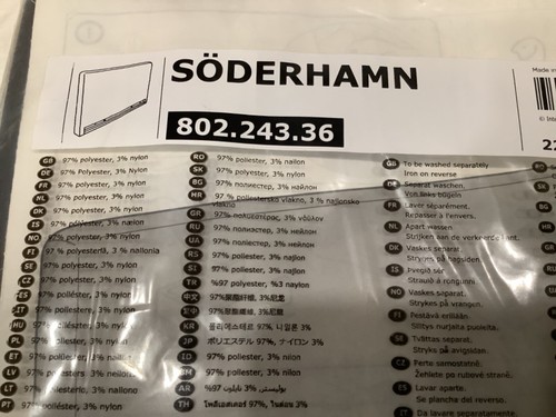 Ikea soderhamn cover - 1, x-