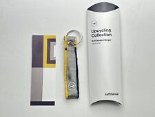 Lufthansa Upcycling Collection Schlüsselanhänger Handgefertigt aus Krawatten und