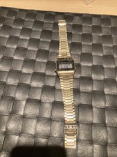 Vintage  1970 Digital Quartz LCD Seiko A159-4000 G Japan Men's Watch Uhr Bastler