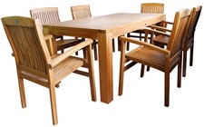 7-tlg. Garten Garnitur