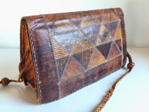 Vintage umhängetasche leder - vintage,